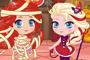 小女巫万圣节整蛊