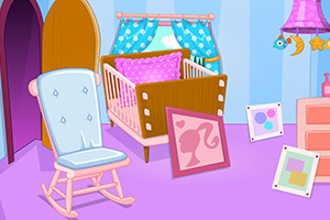 芭比的DIY婴儿房