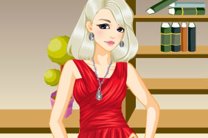 纯净颜色长裙装