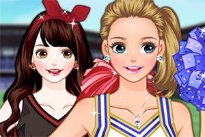 啦啦队女孩美发