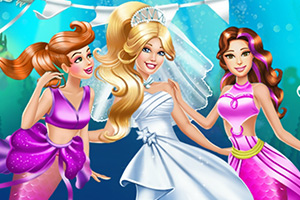 芭比美人鱼婚礼