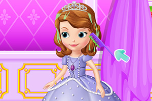 索菲亚的头发护理