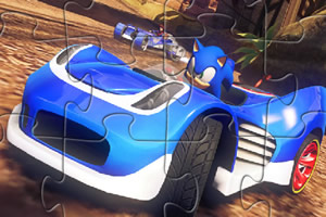 索尼克沙漠竞速拼图