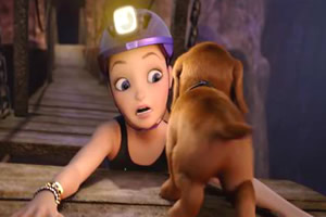 芭比姐妹和小狗找数字