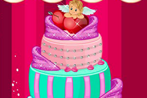 装饰现实婚礼蛋糕