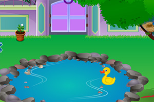 饥饿的小狗逃脱