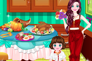 安娜宝贝的感恩节