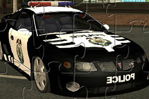 庞蒂亚克警车拼图