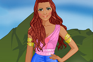 亚马逊女战士的装扮