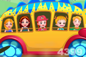 可爱宝贝在恐龙公园