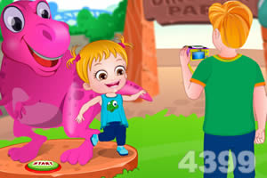 可爱宝贝在恐龙公园