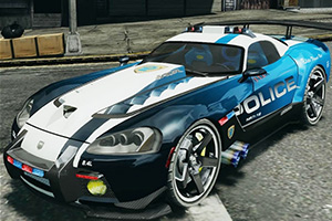 道奇豪华警车拼图