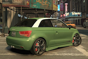 奥迪A1汽车拼图