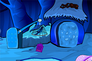 被困笼子的小鸽子逃脱