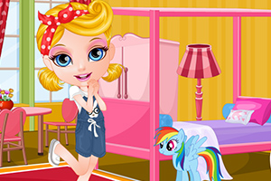 芭比宝贝布置新房