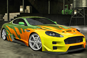 阿斯顿马丁DB9汽车拼图