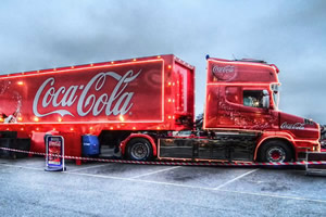 可口可乐卡车找茬