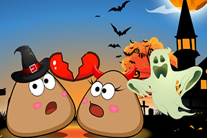 土豆君万圣节玩亲亲