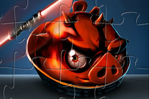 愤怒小鸟达斯猪拼图