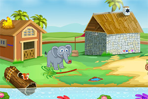 火柴人逃出神像部落