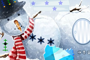 冬天的雪人逃生