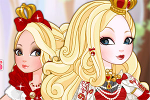 苹果女孩皇家发型