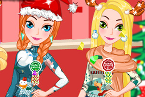 公主的圣诞节毛衣派对