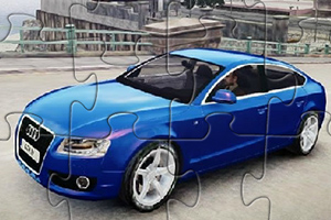 奥迪A5汽车拼图