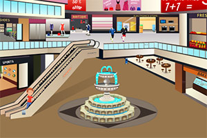 购物商城手扶电梯逃脱