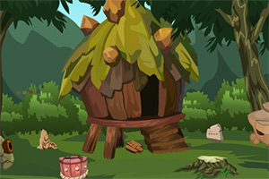 森林寻找金杯逃脱