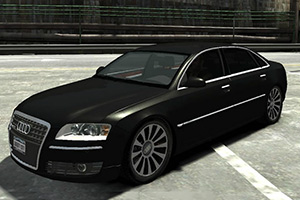 奥迪A8汽车拼图