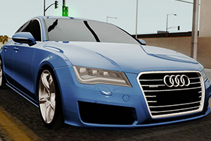 奥迪A7汽车拼图