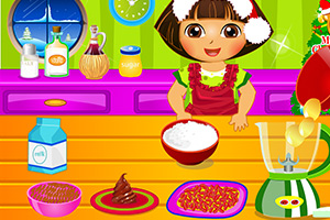 朵拉圣诞烹饪比赛