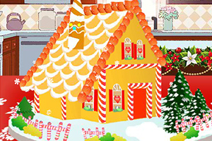 制作圣诞姜饼屋