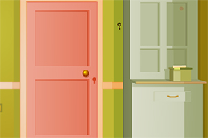 漂亮的彩色房子逃脱