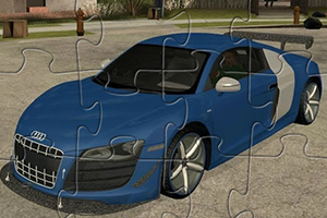 奥迪A8益智拼图