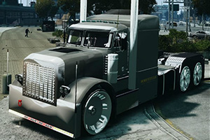 金属大卡车拼图