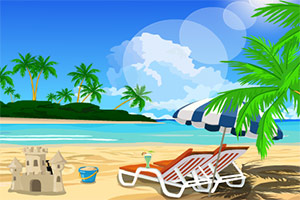 阳光沙滩快艇逃脱