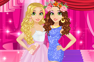 长发公主的新发型