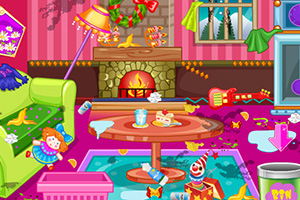 新年宴会大清理