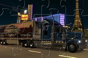 美国超级卡车拼图