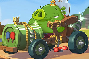 愤怒的小鸟猪王拼图