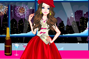 新年的漂亮裙子