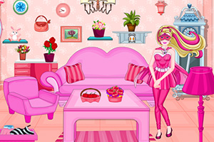 超级芭比布置新房