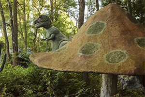 废弃史前恐龙森林逃脱