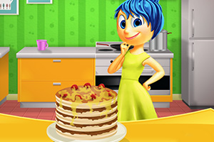 乔伊制作薄饼蛋糕