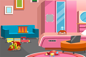 桃红色的房间逃脱