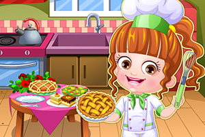 可爱宝贝爱烹饪