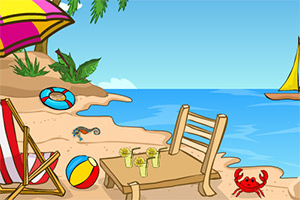 漂亮的海岸逃脱