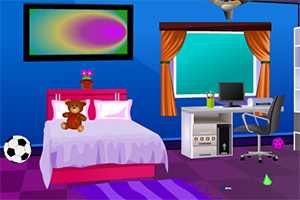 蓝色瓷砖屋逃脱